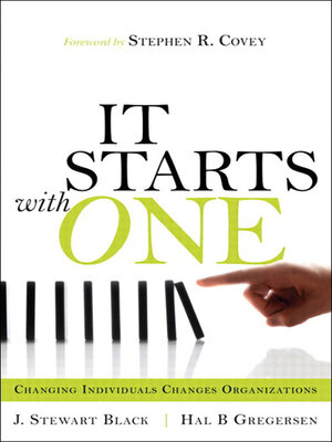 cover image of It Starts with One
